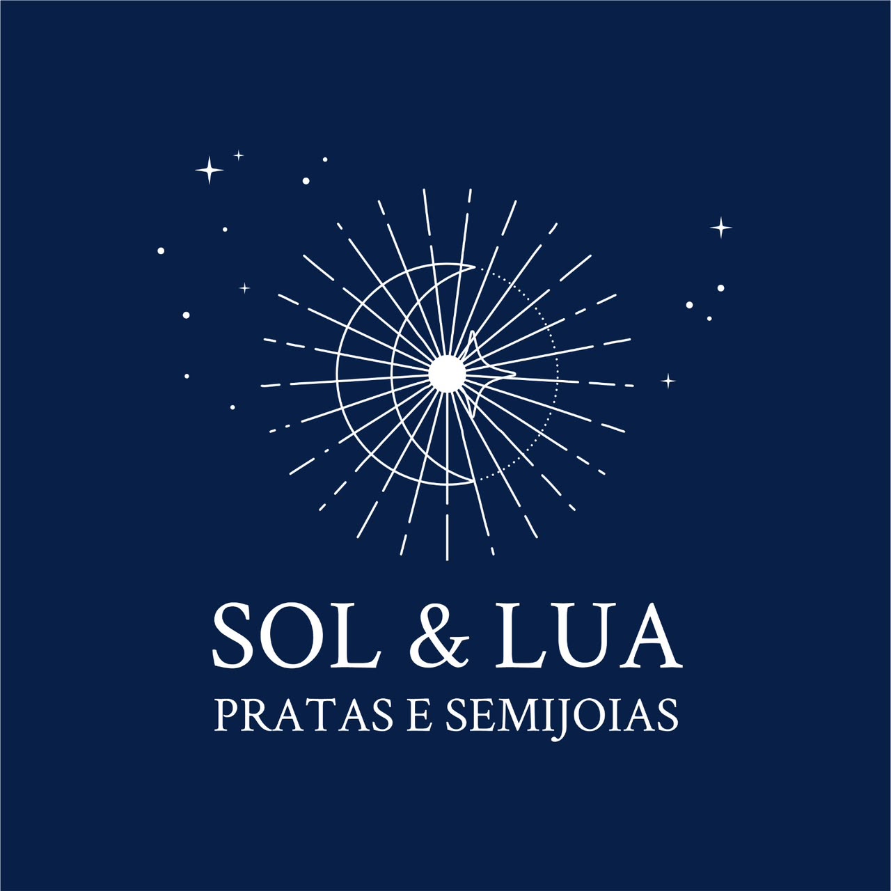 Emblema Sol & Lua Pratas e Semijoias